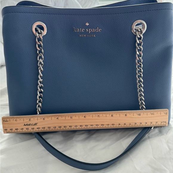 Blue Kate Spade Purse - Picture 11 of 12